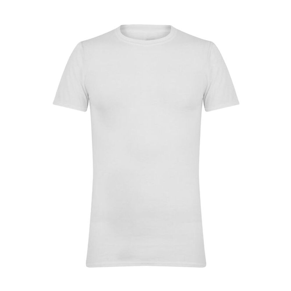 Sport Direct Unisex Adult Crew Neck Regular Short-Sleeved T-Shirt / White